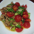 クックVOY1Q3☆'s cooksnap of when they made 簡単！楽うま⭐オクラとトマトのお浸し.