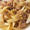 J_son's cooksnap of when they made 豚肉のわさび醤油炒め.