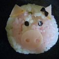 るらちゃん's cooksnap of when they made 3びきのこぶたべんとう＊キャラ弁＊.