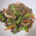 Ｋｏｚａｋｐａｄ's cooksnap of when they made 春雨小松菜炒め♪簡単チャプチェ.