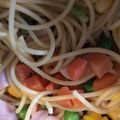 ☆★homare☆★'s cooksnap of when they made ボウルで簡単パスタ！麺つゆ醤油バター.