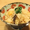 チョモチョモ's cooksnap of when they made 焼き椎茸とぎんなんの玄米ご飯.