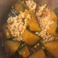 クックQULPYE☆'s cooksnap of when they made かぼちゃと鶏ひき肉の煮付け.