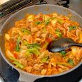 じみぽよ's cooksnap of when they made 超簡単！ご飯が進む♡匂わない豚キムチ.