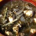 忘れん坊の覚え書き's cooksnap of when they made 豆腐と海苔のみそ汁.