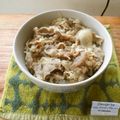 花時計咲いた's cooksnap of when they made ビーフコンソメでダシダ要らずの吉牛風牛丼.