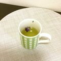 ☆こまっと☆'s cooksnap of when they made エディブルフラワーinグリーンティ❤.