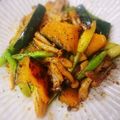 つっきーまま's cooksnap of when they made しめじとカボチャのガーリックバター炒め.
