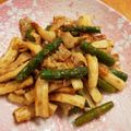 cook⭐MAYU⭐'s cooksnap of when they made 豚バラとアスパラのゴマ炒め♡.