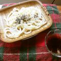 花時計咲いた's cooksnap of when they made 冷凍うどんdeざるうどん.