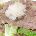 G☆Ponchi's cooksnap of when they made 簡単♪白菜豚バラのレンジ蒸し.