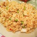 cook⭐MAYU⭐'s cooksnap of when they made 簡単！焼きイカ風味炒飯.
