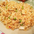 cook⭐MAYU⭐'s cooksnap of when they made 簡単！焼きイカ風味炒飯.