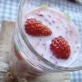 柚希星菜's cooksnap of when they made 超簡単♪美味しい*いちごみるく*.