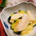 ☆mamingo☆'s cooksnap of when they made 簡単時短♡長芋とズッキーニの山葵漬け.