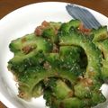 クッキングシニアZ3's cooksnap of when they made 夏に食べたい！ゴーヤの梅肉おかか和え.