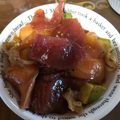 クックmamon19's cooksnap of when they made 簡単◎サーモンマグロのアヒポキ丼.
