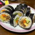 かわはぎﾛｰﾙ's cooksnap of when they made 我が家流♪めちゃうま韓国風海苔巻き.