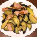 ステルトミチル's cooksnap of when they made ✿茄子とベーコンのガーリックバター炒め✿.
