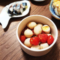 ハチワレねこ's cooksnap of when they made 簡単絶品！うずらの卵のにんにく麺つゆ漬け.