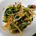 くぅちゃん0218's cooksnap of when they made 磯香る♪ほうれん草人参もやしのあえもの.