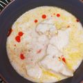 おうちゃん母さん's cooksnap of when they made 鳥ひき肉と豆腐の冷たいピリ辛豆乳スープ.