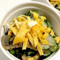 クック甘党。's cooksnap of when they made ***うざく★鰻と胡瓜の酢のもの***.