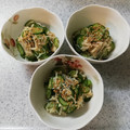 みちゃこmisako's cooksnap of when they made ♡エノキとキュウリ♡の甘酢和え♪副菜.
