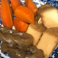 やえまりも's cooksnap of when they made もちもち絹揚げとコンニャクの煮物.