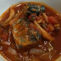 recoreco's cooksnap of when they made 圧力鍋で～赤い鰯！トマト煮込み～.