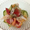 326rei's cooksnap of when they made 漬けたらすぐに食べられるハムマリネ.