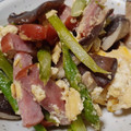 あきつま（杏花☆）'s cooksnap of when they made 簡単ベーコンとアスパラときのこのマヨ炒め.