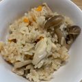 ポメちょん's cooksnap of when they made ✿バター風味♡鶏ときのこの炊き込みご飯✿.