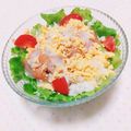 まあまま☆0403's cooksnap of when they made ソーセージのミモザサラダ　.