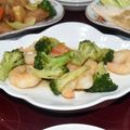 mielle's cooksnap of when they made ❀お弁当に❀エビとブロッコリーのオイ炒め.