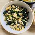 meechan_y's cooksnap of when they made 鶏ひき肉とホウレン草のカレーペースト炒め.