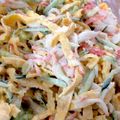 ☆あおまま☆'s cooksnap of when they made 錦糸卵リメイク☆カニカマサラダ.