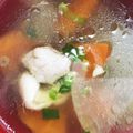 えむｍ's cooksnap of when they made 元気の出るチキンスープ.