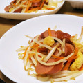 あ～ちゃんさ～ちゃん's cooksnap of when they made 5分。節約時短旨いもやし炒め.