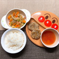 sAix59's cooksnap of when they made 離乳食完了期～カニカマでかに玉風卵とじ♪.