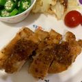 ぴよぴよポン's cooksnap of when they made 鶏むね肉のはちみつマスタードソース☆.