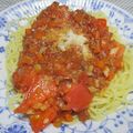 ジョングレ's cooksnap of when they made 茹でないパスタで一人節約昼食.