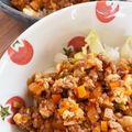 あたむ❤189's cooksnap of when they made 豆腐でヘルシー♡タコライス風ごはん.