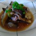 カナかおり's cooksnap of when they made 茄子と豚肉の煮物.