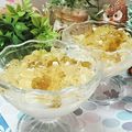 虹色♪︎ちゅーりっぷ's cooksnap of when they made 梅ゼリーonミルクプリン.