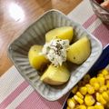 はなぴっち's cooksnap of when they made 新じゃがバジルクリチのせ♥️.