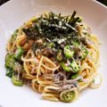 ィクラちゃん's cooksnap of when they made とろとろオクラの明太子ソースのﾊﾟｽﾀ.