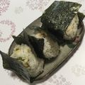 にゃあオクト's cooksnap of when they made かき揚げおにぎり.