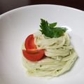 のまどの台所's cooksnap of when they made ヨーグルトで爽やか北海道♪バジリコ素麺.