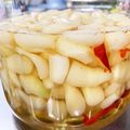 wakanatoママ's cooksnap of when they made らっきょうの甘酢漬け(食べられる様に).